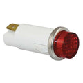 Raised Indicator Light, Red, 24V