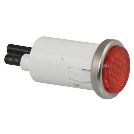 Flush Indicator Light, Amber, 120V
