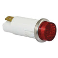 Raised Indicator Light, Red, 120V