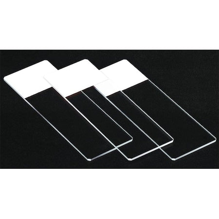 Slide, Clipped Corner, Ground Edges, PK72 (Formerly Lab Safety Supply)