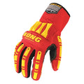 Cut Resistant Impact Coated Gloves, Cut Level A5 , Silicone , Smooth , S 1 PR