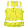 Large Women's High Visibility Vest, Lime