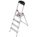 4 ft 7 in Aluminum Platform Stepladder, 330 lb Capacity