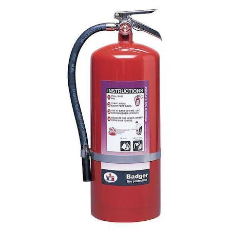 Fire Extinguisher, 20 lb Capacity, Class BC ,UL Rating120B:C ,Potassium Bicarbonate