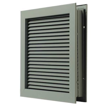 Door Louver, 10 1/4 in H, 10 1/4 in W