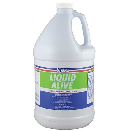 Liquid Alive Odor Eliminator, Jug, 1 Gal, Ready to Use Liquid, 4 PK