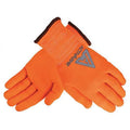 Hi-Vis Cut Resistant Coated Gloves, Cut Level A2 , Dipped , Water-Based Polyurethane, Nitrile , Sandy