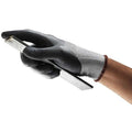 Cut Resistant Coated Gloves, Cut Level A2 , Double Dipped , Nitrile , Sandy , S 1 PR