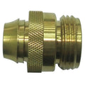 Hose Connector, Male, Brass, 100 psi
