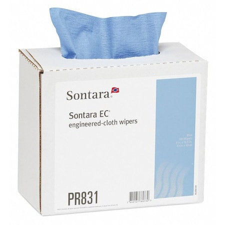 Cleaning Wipes, Dispenser Box, Blue