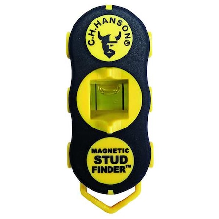 Magnetic Stud Finder, 2 1/2 in Overall Height, 1 5/16 in Overall Width, 13/16 in Overall Depth