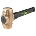 Sledge Hammer, 4 lb., 12 In, Rubber/Steel
