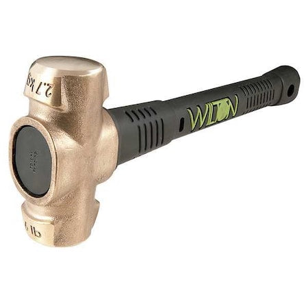 Sledge Hammer, 6 lb., 16 In, Rubber/Steel