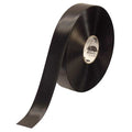 Industrial Safety Floor Marking Tape Vinyl Black, 2" W x 100 ft. L, 50 mil Thick