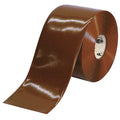 Industrial Safety Floor Marking Tape Vinyl Brown, 6" W x 100 ft. L, 50 mil Thick