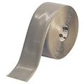 Industrial Safety Floor Marking Tape Vinyl Gray, 4" W x 100 ft. L, 50 mil Thick