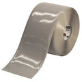 Industrial Safety Floor Marking Tape Vinyl Gray, 6" W x 100 ft. L, 50 mil Thick