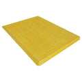 Trench Cover Fiberglass Yellow, 47.2 in W x 63 in L, 1.18 in Thick