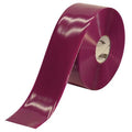 Industrial Safety Floor Marking Tape Vinyl Purple, 4" W x 100 ft. L, 50 mil Thick
