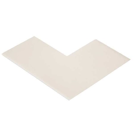Floor Marking Tape Vinyl White, 3" W x 6" L, 50 mil Thick