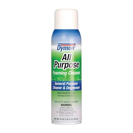 All Purpose Foaming Cleaner, 18 oz, Aerosol Can, Citrus, 12 PK
