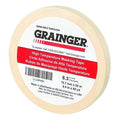 Painter's Tape, 1/2 in W x 60 yd L, 6.3 mil Thick, Tan, Rubber Adhesive
