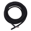 Portable Cord, SOOW, 18 AWG, 6 C, Black, Rubber, Stranded, 600V, Indoor/Outdoor, 25 ft
