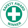 Hard Hat Emblem Labl, 2in. dia., Vinyl, PK4, 49555