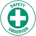 Hard Hat Emblem Labl, 2in. dia., Vinyl, PK4, 49572