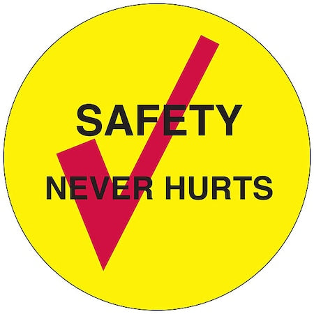 Hard Hat Emblem Labl, 2in. dia., Vinyl, PK4, 42273