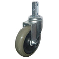Swivel Stem Castr, Polyurthan, 5 in, 300 lb