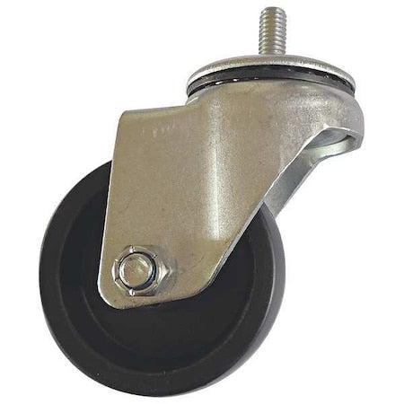 Swivel Stem Castr, Polyolefin, 3 in, 210 lb