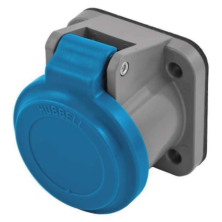 Single Pole Connector,Non-Met Cover,Blue