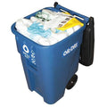Portable Spill Kit, 55 gal Volume Absorbed per Kit, 50 gal Capacity, Kaddie, Blue