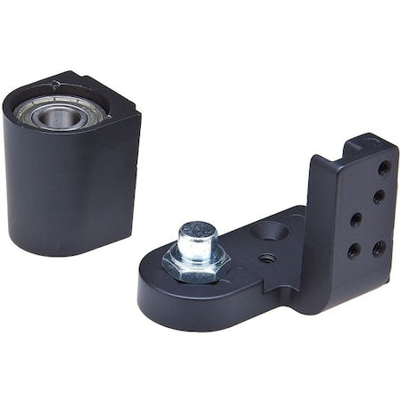 Pivot Hinge, Diecast Aluminum, Half Surface Mounting, 1 7/16 in Leaf W x 2 3/8 in Leaf H