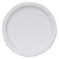 Paper, Plate, Round, 9", White, PK250