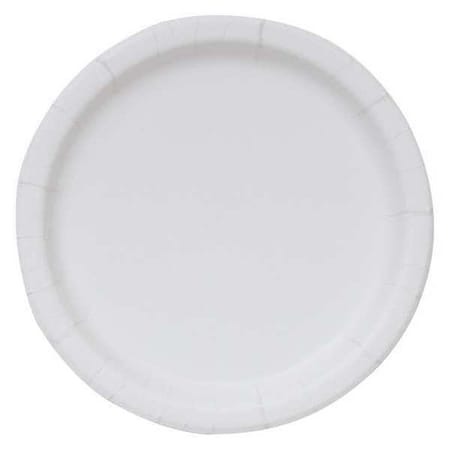Paper, Plate, Round, 9", White, PK250