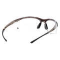 Contour, Safety Glasses, Anti-Fog, Anti-Static & Anti-Scratch, Clear Lens, Gray Frame, Half-Frame