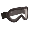 Safety Goggles, Clear Double Lens, Anti-Fog, Non-Vented, Fireproof Strap, Chronosoft Series