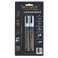 Water Resistant, Chalk Marker, White PK2