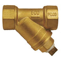 Y Strainer, 1/4" Pipe, FNPT x FNPT, Forged Brass, 600 psi