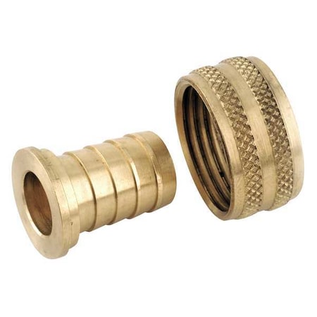 3/4" Barb x FGH Low Lead Brass Female Hose Barb