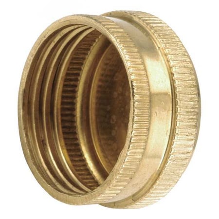 Cap, Low Lead Brass, 500 psi, 3/4 in.GHT