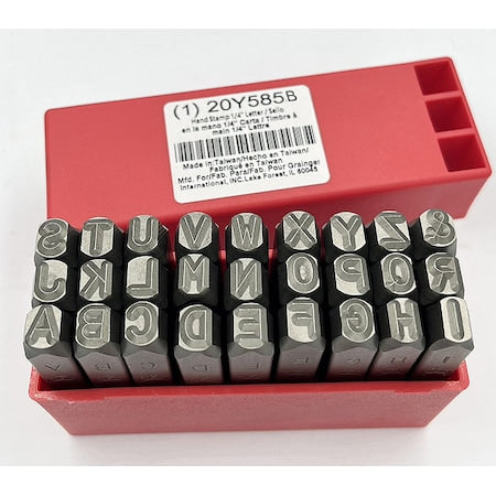 Hand Stamp Kit, Letter Set