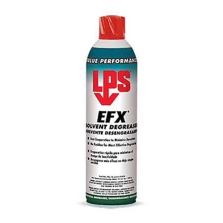 Efx Solvent Degreaser, 15 Oz Aerosol Can, Liquid, Colorless