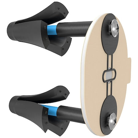 Wall Anchor, 3-1/2" L, Plastic, Not Rated Tension Strength, 2 PK