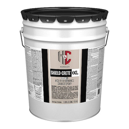 Epoxy Coating, Gray Taupe, 5 gal, Metal Pail