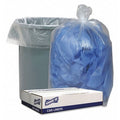 60 gal Trash Bags, 1.75 mil (44 Micron), Clear