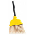 Genuine Joe Angle Broom, Yellow, 47" L Handle