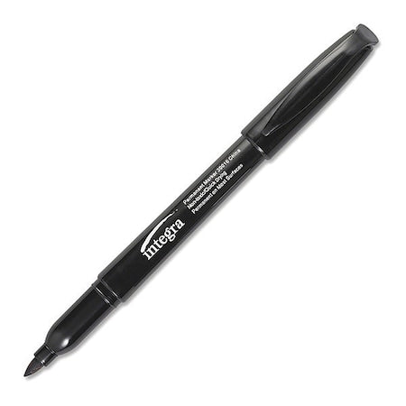 Black Permanent Marker, 12 PK